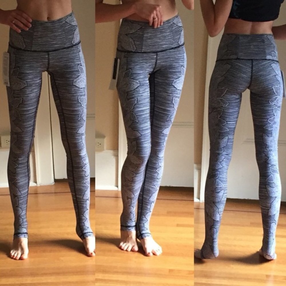 Nwtlululemon Dottie Tribe Floral Print Leggings